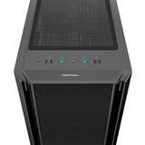 DeepCool CG540 ARGB Cristal templado frontal y lateral, Cajas de torre negro, Midi Tower, PC, Negro, ATX, EATX, micro ATX, Mini-ITX, ABS, SPCC, Vidrio templado, Juego