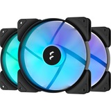 Fractal Design Aspect 14 RGB PWM Carcasa del ordenador Ventilador 14 cm Negro 3 pieza(s) negro/blanco, Ventilador, 14 cm, 1700 RPM, 35,5 dB, 78 cfm, 132,5 m³/h