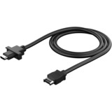 Fractal Design FD-A-USBC-001 cable USB 0,67 m Negro negro, 0,67 m, USB C, 10000 Mbit/s, Negro