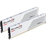 G.Skill Ripjaws F5-5200J3636D32GX2-RS5W módulo de memoria 64 GB 2 x 32 GB DDR5, Memoria RAM blanco, 64 GB, 2 x 32 GB, DDR5, 288-pin DIMM, Blanco