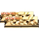G.Skill Trident Z Royal F4-4266C16D-32GTEG módulo de memoria 32 GB 2 x 16 GB DDR4 4266 MHz, Memoria RAM dorado, 32 GB, 2 x 16 GB, DDR4, 4266 MHz, 288-pin DIMM