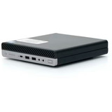 HP ProDesk 600 G4 DM reacondicionado, Mini-PC  negro/Plateado
