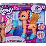 Hasbro Movie Sing 'N Skate Sunny Starscout, Muñecos 5 año(s), My Little Pony, Multicolor, Plástico