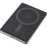 Intenso Powerbank inalámbrico magnético MW5000 Champagne, Banco de potencia champaña