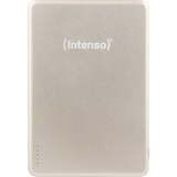 Intenso Powerbank inalámbrico magnético MW5000 Champagne, Banco de potencia champaña