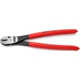 KNIPEX 74 01 250 alicate Alicates de corte diagonal rojo, Alicates de corte diagonal, Acero cromo vanadio, De plástico, Rojo, 25 cm, 391 g