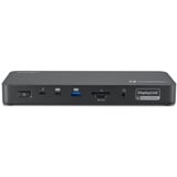 Kensington Replicador híbrido Quad 4K SD5920T EQ Thunderbolt 4 con tecnología DisplayLink, Estación de acoplamiento Alámbrico, Thunderbolt 4, 96 W, 3,5 mm, 10,100,1000,2500 Mbit/s, Negro