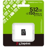 Kingston SDCS3/512GBSP, Tarjeta de memoria negro