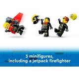 LEGO Avión de Rescate de Bomberos, Juegos de construcción Juego de construcción, 6 año(s), Plástico, 478 pieza(s), 894 g