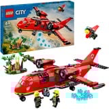 LEGO City Avión de Rescate de Bomberos, Juegos de construcción Juego de construcción, 6 año(s), Plástico, 478 pieza(s), 894 g