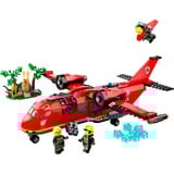 LEGO City Avión de Rescate de Bomberos, Juegos de construcción Juego de construcción, 6 año(s), Plástico, 478 pieza(s), 894 g