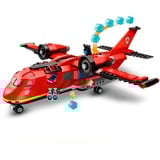 LEGO City Avión de Rescate de Bomberos, Juegos de construcción Juego de construcción, 6 año(s), Plástico, 478 pieza(s), 894 g