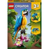 LEGO Creator Loro Exótico, Juegos de construcción Juego de construcción, 7 año(s), Plástico, 253 pieza(s), 361 g
