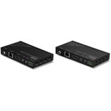 Lindy Extensor HDMI y HDBaseT, Alargador de HDMI negro