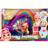 MGA Entertainment Rainbow High Little Pool Day with Blush Playset, Muñecos Rainbow High Little Pool Day with Blush Playset, Muñeca fashion, Femenino, 4 año(s), 140 mm, Multicolor
