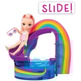MGA Entertainment Rainbow High Little Pool Day with Blush Playset, Muñecos Rainbow High Little Pool Day with Blush Playset, Muñeca fashion, Femenino, 4 año(s), 140 mm, Multicolor