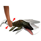 Mattel JCH00 Figuras de juguete para niños, Muñecos Jurassic World JCH00, 4 año(s), Verde, Gris, Plástico