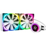 NZXT Kraken Z63 RGB Procesador Sistema de refrigeración líquida todo en uno 14 cm Blanco, Refrigeración por agua blanco, Sistema de refrigeración líquida todo en uno, 14 cm, 91,19 cfm, Blanco