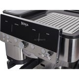 Ninja ES601EU, Cafetera espresso plateado/Negro