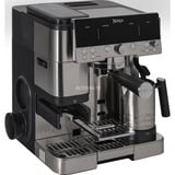 Ninja Luxe Premium portafiltro ES601EU, Cafetera espresso plateado/Negro
