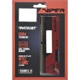 Patriot DIMM 64 GB DDR4-4000 (2x 32 GB) Kit dual, Memoria RAM negro/Rojo