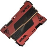 Patriot DIMM 64 GB DDR4-4000 (2x 32 GB) Kit dual, Memoria RAM negro/Rojo