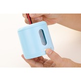 Peach PO112 Sacapuntas eléctrico Azul celeste, Sacapuntas eléctrico, Azul, Batería, AA, 1 pieza(s)