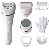Philips Depiladora blanco/Oro rojo