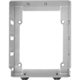 SilverStone SST-RAC45-DC-34, Bastidor de instalación plateado