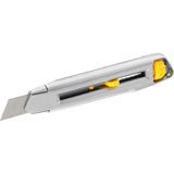 Stanley 1-10-018 cúter Gris, Amarillo Cúter de cuchillas intercambiables, Cuchillo para moquetas antracita, 16,5 cm, 1,8 cm