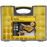 Stanley 1-92-748 pieza pequeña y caja de herramientas Policarbonato Negro, Transparente, Amarillo negro/Transparente, Policarbonato, Negro, Transparente, Amarillo, 422 mm, 52 mm, 334 mm