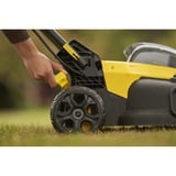 Stanley Cortacésped a batería (SFMCMW2651M-QW), 36 Voltios (2x18V) negro/Amarillo