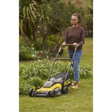 Stanley Cortacésped a batería (SFMCMW2651M-QW), 36 Voltios (2x18V) negro/Amarillo
