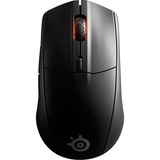 SteelSeries Rival 3 Wireless ratón mano derecha RF inalámbrica + Bluetooth Óptico 18000 DPI, Ratones para gaming negro, mano derecha, Óptico, RF inalámbrica + Bluetooth, 18000 DPI, 1 ms, Negro