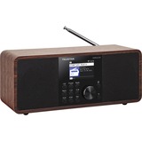 TELESTAR DIRA S24i, Radio despertador marrón/Negro