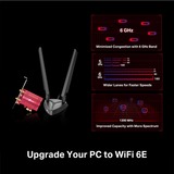 TP-Link Adaptador Archer TXE75E AXE5400 Wi-Fi 6E Bluetooth 5.2 PCIe, Adaptador Wi-Fi 