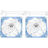 Thermaltake CT120 Reverse ARGB Sync PC Cooling Fan Hydrangea Blue, Ventilador celeste
