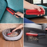 Vileda Pet Pro ALWAYS CLEAN caja para escoba, set de 3 piezas rojo