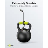 goobay Plus Cable HDMI de alta velocidad con Ethernet, 4K @ 60Hz gris