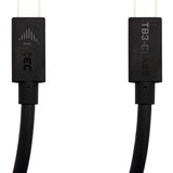 i-tec Thunderbolt 3 – Class Cable, 40 Gbps, 100W Power Delivery, USB-C Compatible, 150cm negro, 40 Gbps, 100W Power Delivery, USB-C Compatible, 150cm, Masculino, Masculino, 1,5 m, Negro, 40 Gbit/s, 7680 x 4320 Pixeles