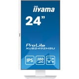 iiyama XUB2492HSU-W6, Monitor LED blanco (mate)