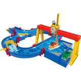 Aquaplay ContainerPort Sets de juguetes, Ferrocarril Sistema de canales, Niño/niña, 3 año(s), Azul, Multicolor