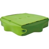 BIG 800056733 arenero / accesorio para arenero, Caja de arena verde oscuro/Verde claro, 1380 mm, 1380 mm, Plástico, Verde, Arenero