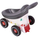BIG Buggy Remolque para coche de juguete, Automóvil de juguete blanco/Gris, Remolque para coche de juguete, 1 año(s), Plástico, Gris, Blanco