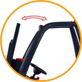 BIG Linde Forklift Correpasillos ocn forma de carretilla elevadora, Automóvil de juguete negro/Rojo, 3 año(s), Negro, Rojo