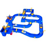 BIG Waterplay Amsterdam pista para vehículos de juguete Plástico, Ferrocarril azul, Niño/niña, 3 año(s), Vehículo incluido, Plástico, Azul, Amarillo