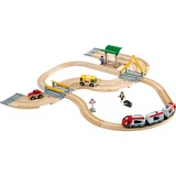 BRIO 33209 Set de carretera y vías de tren, Ferrocarril Niño/niña, 3 año(s), Multicolor
