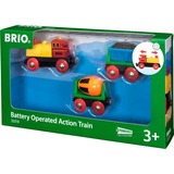 BRIO 33319 Tren de mercancias con luz, Vehículo de juguete Niño/niña, 3 año(s), AAA, Multicolor