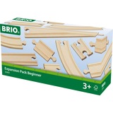 BRIO 33401 Set de ampliación de vías básico, Ferrocarril madera, Rastrear, Niño/niña, 3 año(s), Madera