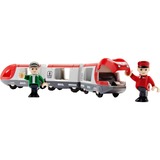 BRIO 33505 Tren de pasajeros, Vehículo de juguete rojo/blanco, 33505, Niño/niña, Plástico, Travel, 5 pieza(s), 0,3 año(s), Multicolor